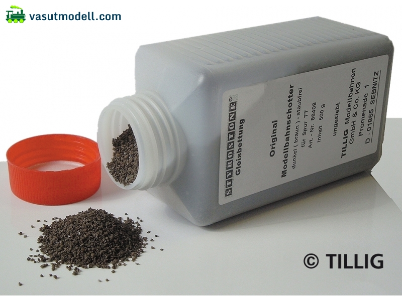 TILLIG 86606 Ágyazatkő, sötét (500 g) TILLIG 86606 Ágyazatkő, sötét (500 g)