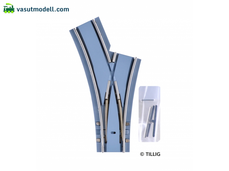 TILLIG 87144 Y-Weiche links Asphalt TILLIG 87144 Y-Weiche links Asphalt