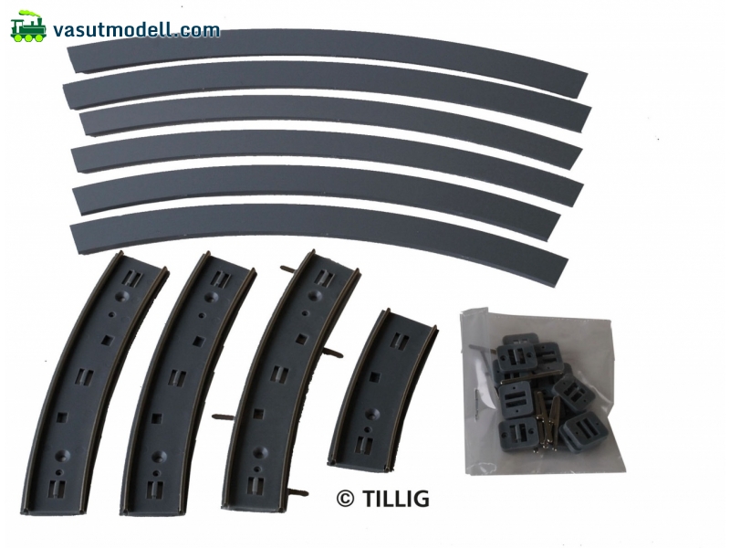 TILLIG 87257 Tramgl. R250 90°(1-sp) As TILLIG 87257 Tramgl. R250 90°(1-sp) As