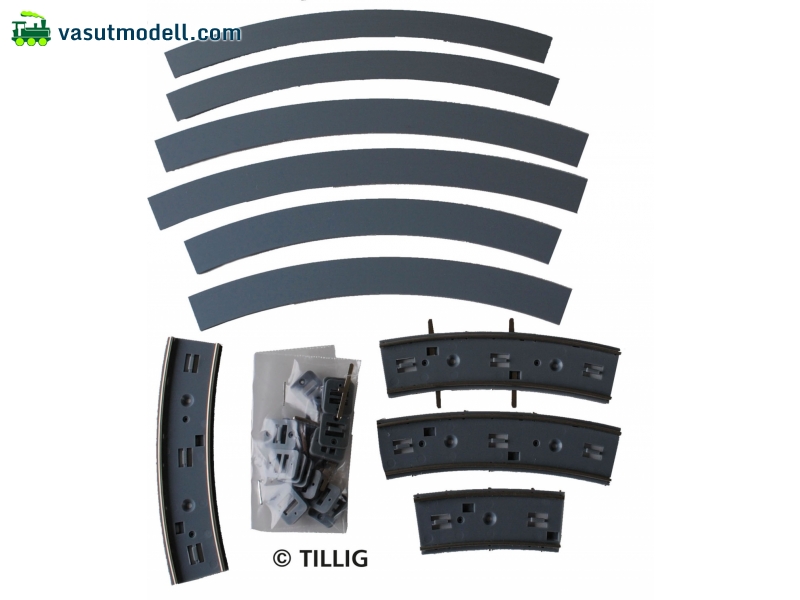 TILLIG 87262 Tramgl. R204 90°(1-sp) As TILLIG 87262 Tramgl. R204 90°(1-sp) As