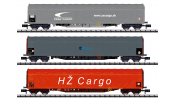 TRIX 15116 Schiebeplanwagen-Set Rilns CD TRIX 15116 Schiebeplanwagen-Set Rilns CD