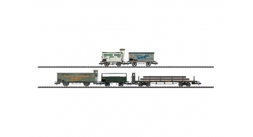 TRIX 24098 G�terwagen-Set K.Bay.Sts.B.