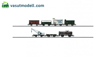 TRIX 24114 G�terwagen-Set K.Bay.St.B.