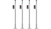 VIESSMANN 5096 H0 Fußgängerampel, 4 Stück, nur passend zu 5095 Verkehrsampel VIESSMANN 5096 H0 Fußgängerampel, 4 Stück, nur passend zu 5095 Verkehrsampel