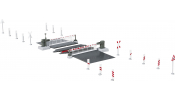 VIESSMANN 5104 Szakállas sorompó készlet - automata VIESSMANN 5104 Szakállas sorompó készlet - automata