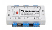 VIESSMANN 5280 Kapcsoló és váltódekóder, multiprotokoll (DCC + Motorola) VIESSMANN 5280 Kapcsoló és váltódekóder, multiprotokoll (DCC + Motorola)