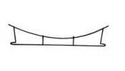 VOLLMER 41331 Felsővezeték 100 mm VOLLMER 41331 Felsővezeték 100 mm