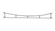 VOLLMER 41339 Felsővezeték 190 mm VOLLMER 41339 Felsővezeték 190 mm
