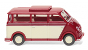 WIKING 33405 DKW Schnelllaster Bus - rubinrot/ elfenbein- speed van bus - ruby red/ ivory - camion rapide bus - rouge rubis/ ivoire