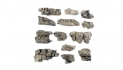 WOODLAND Scenics C1139 Outcroppings Ready Rocks