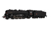 ARNOLD 2481S SNCF, 141R 1173 steam locomotive, Mistral , boxpok wheels, black, big fuel tender, with DCC sound decoder ARNOLD 2481S SNCF, 141R 1173 steam locomotive, Mistral , boxpok wheels, black, big fuel tender, with DCC sound decoder