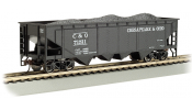 BACHMANN 17605 40 Quad Hopper - C&O #71511 BACHMANN 17605 40 Quad Hopper - C&O #71511