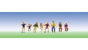 FALLER 153051 Vidámparki figura készlet II FALLER 153051 Vidámparki figura készlet II