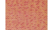 FALLER 170608 Karton dekorlap, 25×12, 5×0, 05 cm: Tégla FALLER 170608 Karton dekorlap, 25×12, 5×0, 05 cm: Tégla