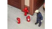 FALLER 180950 6 Feuerlöscher und 2 Hydrante FALLER 180950 6 Feuerlöscher und 2 Hydrante