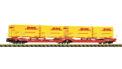 FLEISCHMANN 6660051 Doppeltwg.T3000e DB-AG + DHL WB FLEISCHMANN 6660051 Doppeltwg.T3000e DB-AG + DHL WB