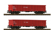FLEISCHMANN 830251 2-tlg.Set Off.Güterw.Eanos DB FLEISCHMANN 830251 2-tlg.Set Off.Güterw.Eanos DB