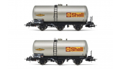 Jouef 6223 SNCF, 2-unit set of 3-axle tank wagons, Shell, IV Jouef 6223 SNCF, 2-unit set of 3-axle tank wagons, Shell, IV