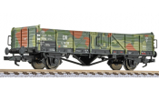 LILIPUT 235282 Open wagon, Omm, camouflage LILIPUT 235282 Open wagon, Omm, camouflage