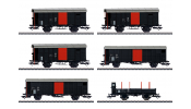 Märklin 46050 Teherkocsi készlet (Köfferli) Märklin 46050 Teherkocsi készlet (Köfferli)