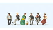PREISER 12190 Ülő utasok az 1900-as évekből PREISER 12190 Ülő utasok az 1900-as évekből