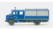 PREISER 37001 Mercedes-Benz LA 1113 B/42 teherautó, műhelykocsi, THW PREISER 37001 Mercedes-Benz LA 1113 B/42 teherautó, műhelykocsi, THW