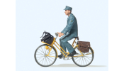 PREISER 45069 Postbote auf Fahrrad PREISER 45069 Postbote auf Fahrrad