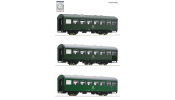 ROCO 74071 3er Set Rekowagen #2 ROCO 74071 3er Set Rekowagen #2