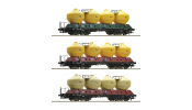 ROCO 77001 3er Set Silowag. Uacs CSD ROCO 77001 3er Set Silowag. Uacs CSD