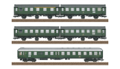 TRIX 23389 Személykocsi készlet, DB, IV, DCC-hangos TRIX 23389 Személykocsi készlet, DB, IV, DCC-hangos